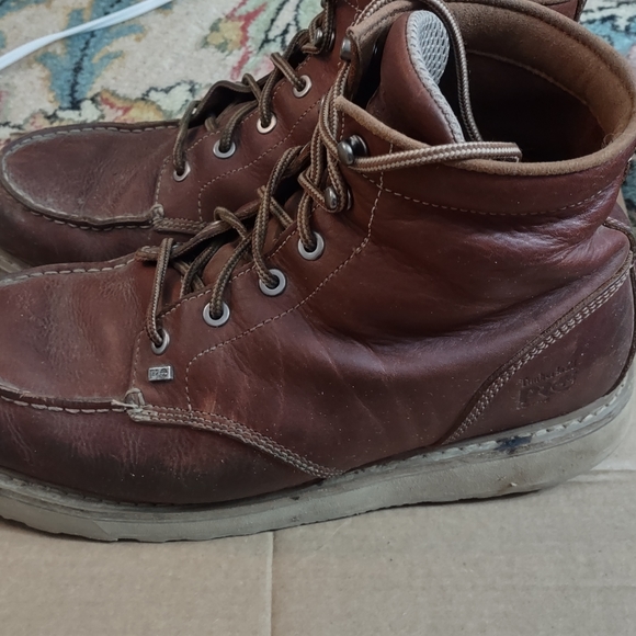 Timberland PRO mock toe mens work boots size 13 - Picture 3 of 4